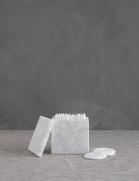 Marmol Marble Bath Accessories by Kassatex decorative tabletop item