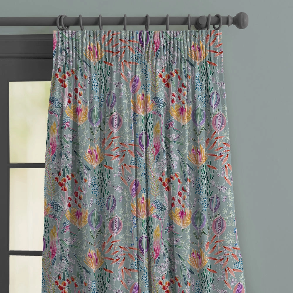 Masina Printed Made to Measure Curtains Egg
