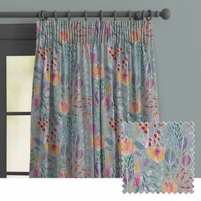 Masina Printed Made to Measure Curtains Egg patterned fashion rug  