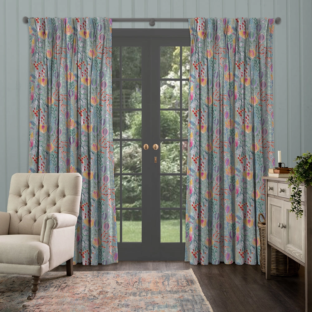 Masina Printed Made to Measure Curtains Egg