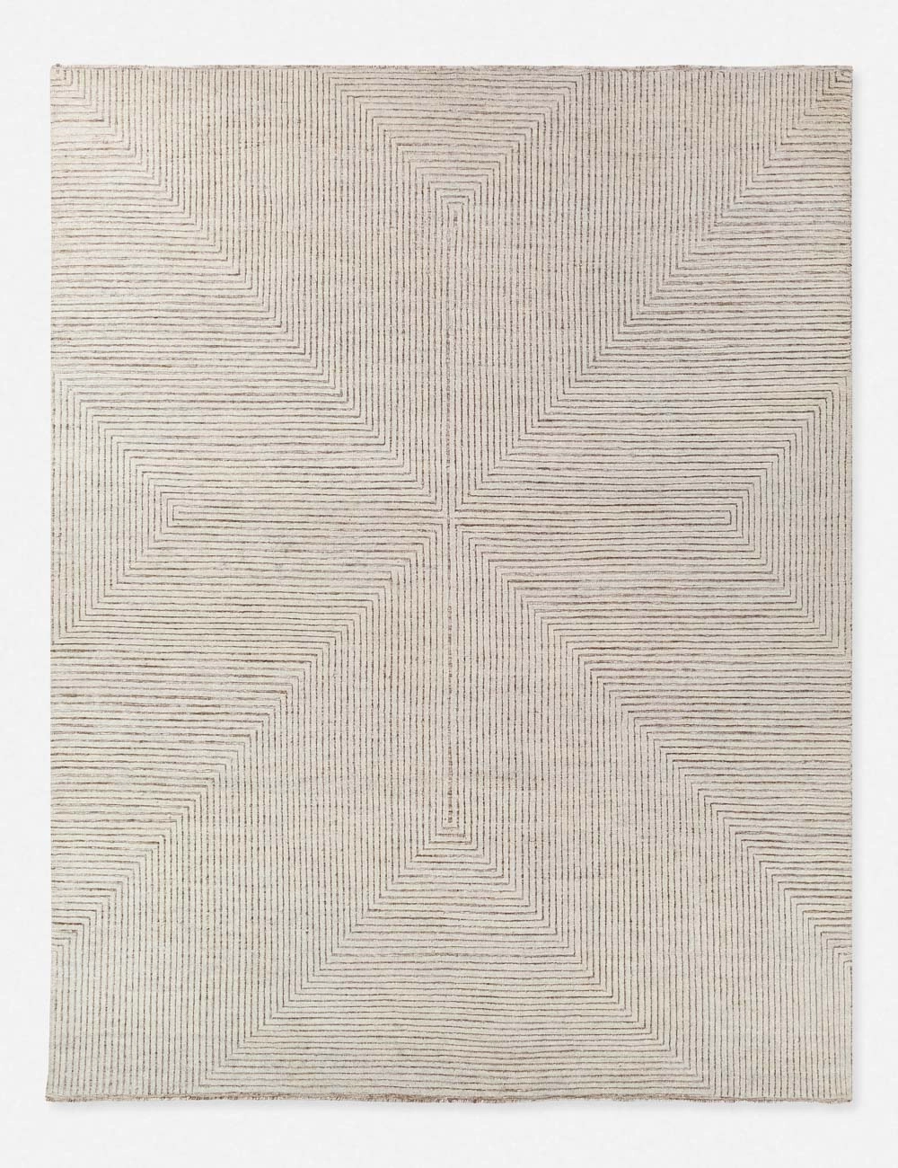 Maynard Hand-Knotted Wool Rug trendy fashion rug