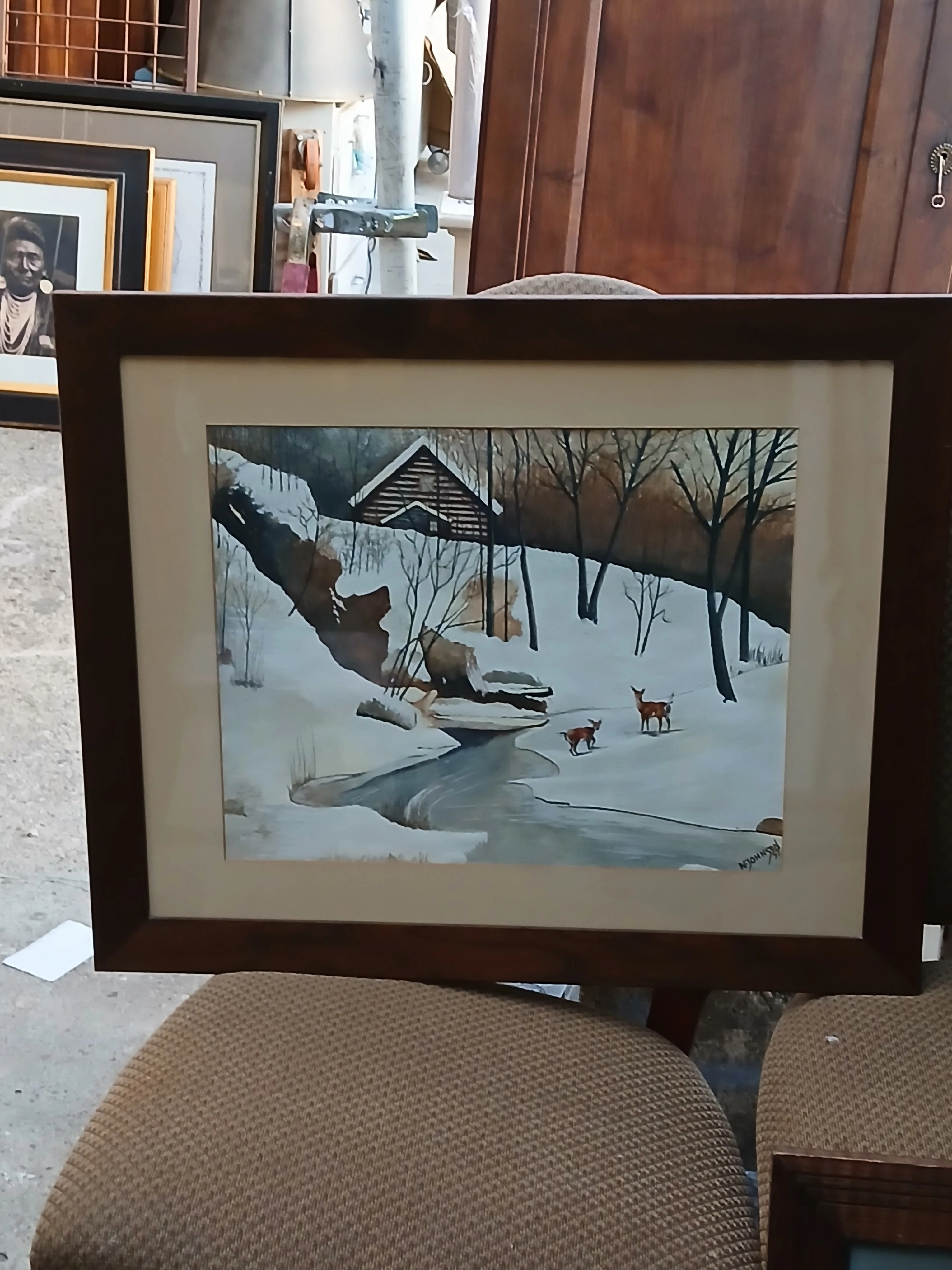 MCM SNOW WATERCOLOR
