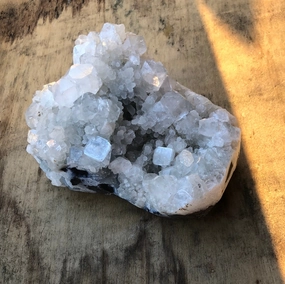 MEDIUM QUARTZ GEODE interior room decor