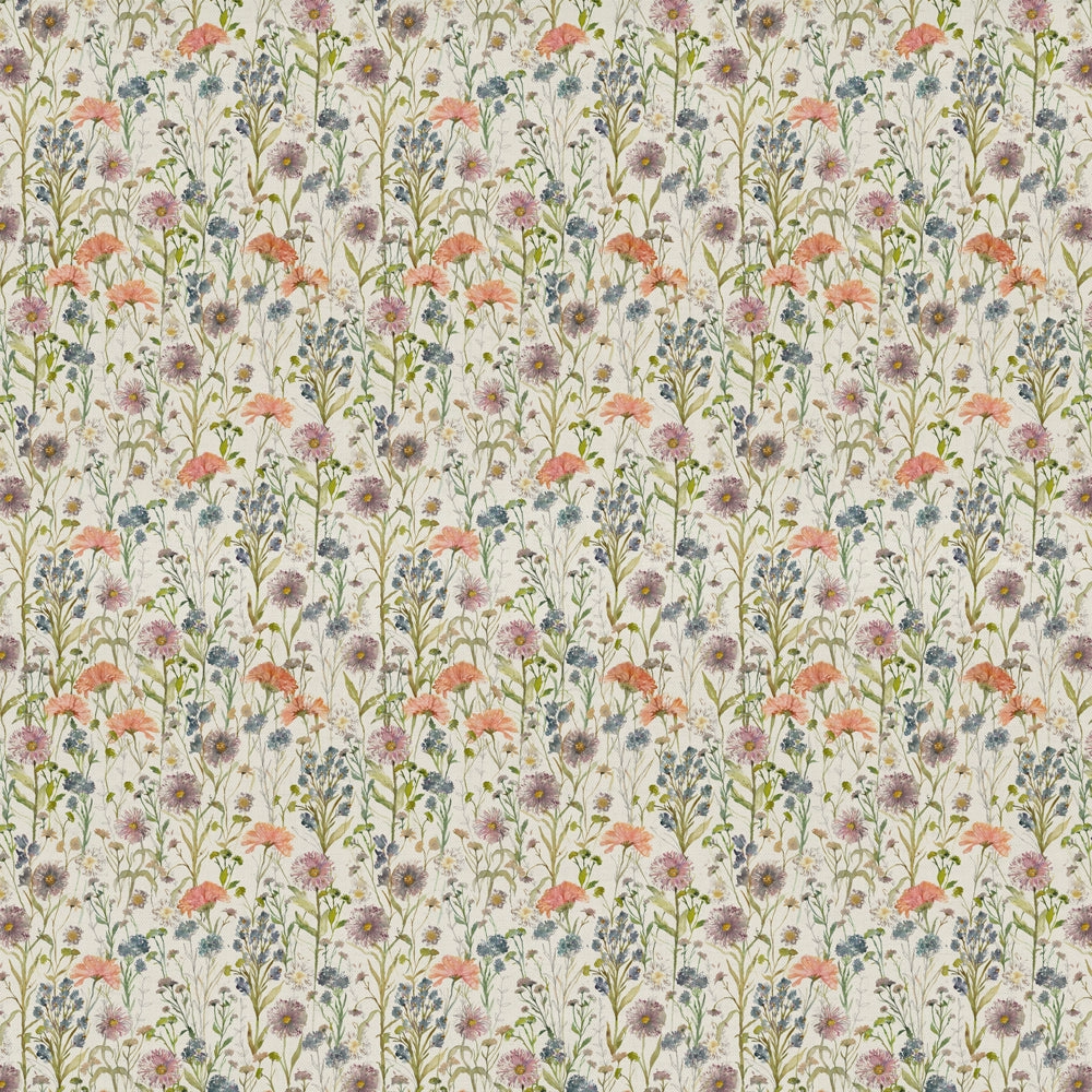 Medmerry Printed Cotton Fabric (By The Metre) Apricot