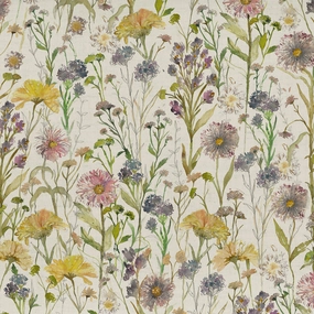 Medmerry Printed Cotton Fabric (By The Metre) Linen elegant table cloth  