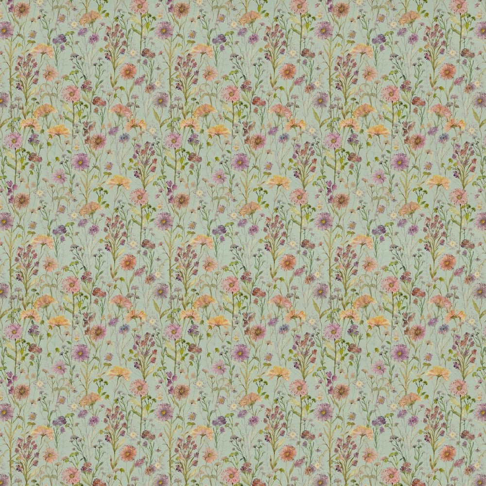 Medmerry Printed Cotton Fabric (By The Metre) Sky