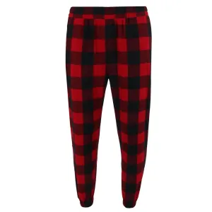 Herren Jogginghose in Flanell-Karo für große und hohe Größen