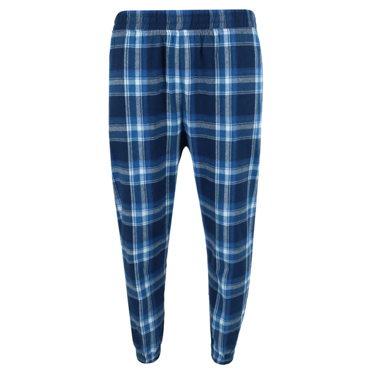 Herren Jogginghose in Flanell-Karo für große und hohe Größen