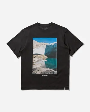 Herren Gracier Bedrucktes T-Shirt Schwarz