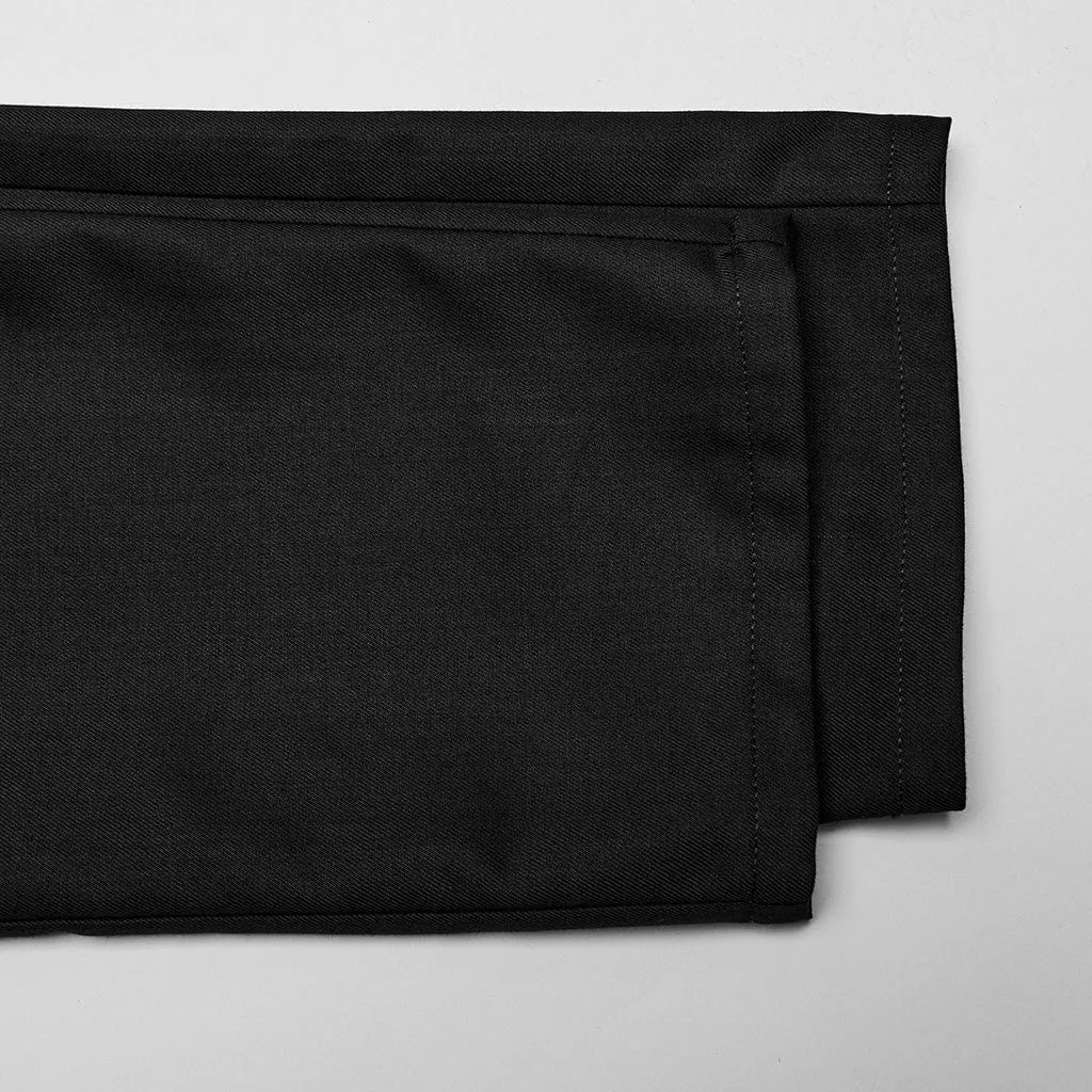 Herren-Punk-Hose mit großen Taschen und Totenkopf-Motiv