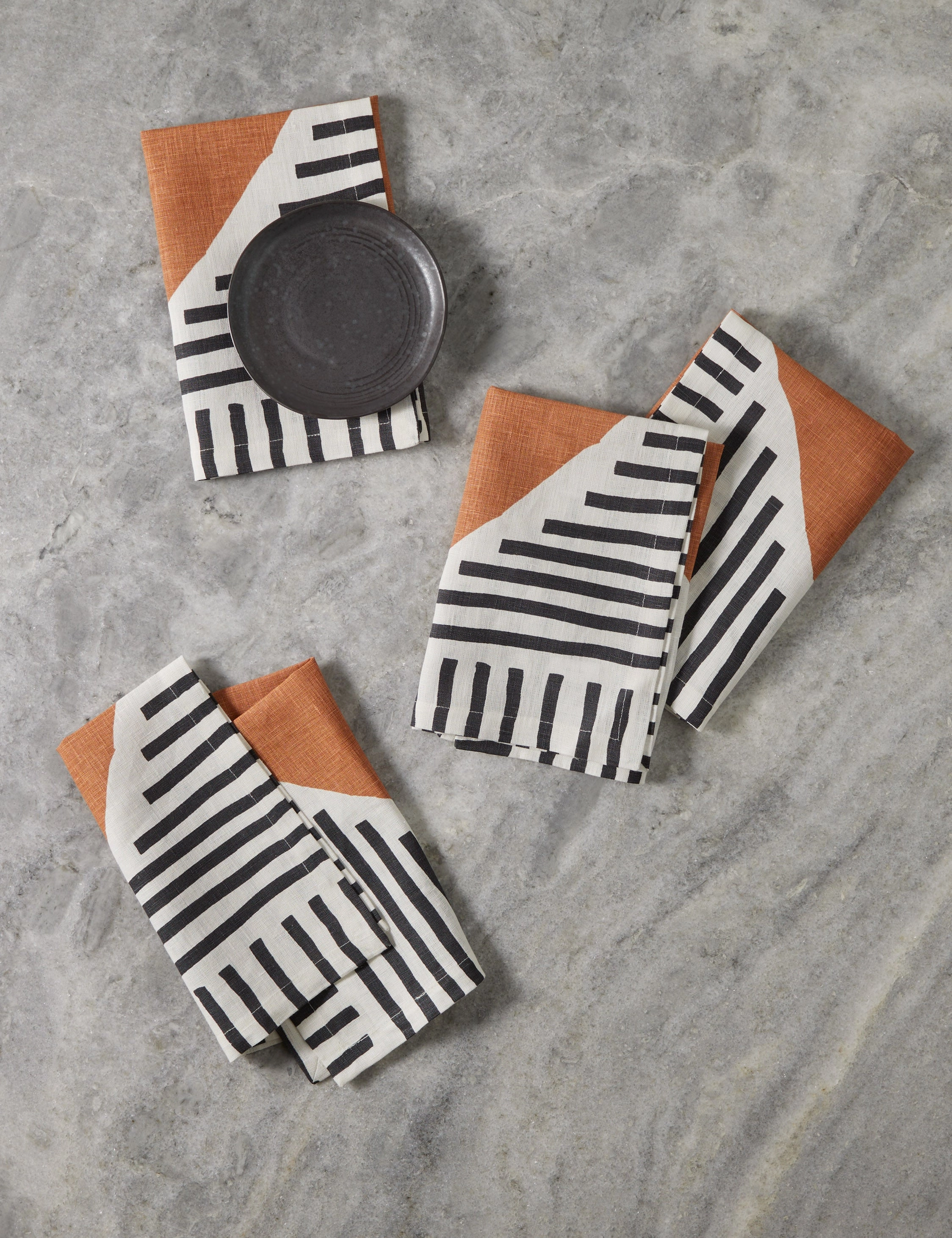 Meridian Linen Napkins by Hadiya Williams decorative tabletop item