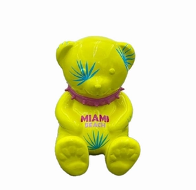 MIAMI BEACH  TEDDY BEAR dreamcatcher wall hanging