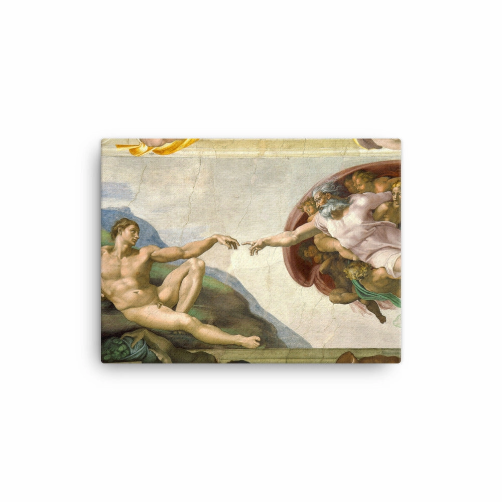 Michelangelo, Creation of Adam - canvas