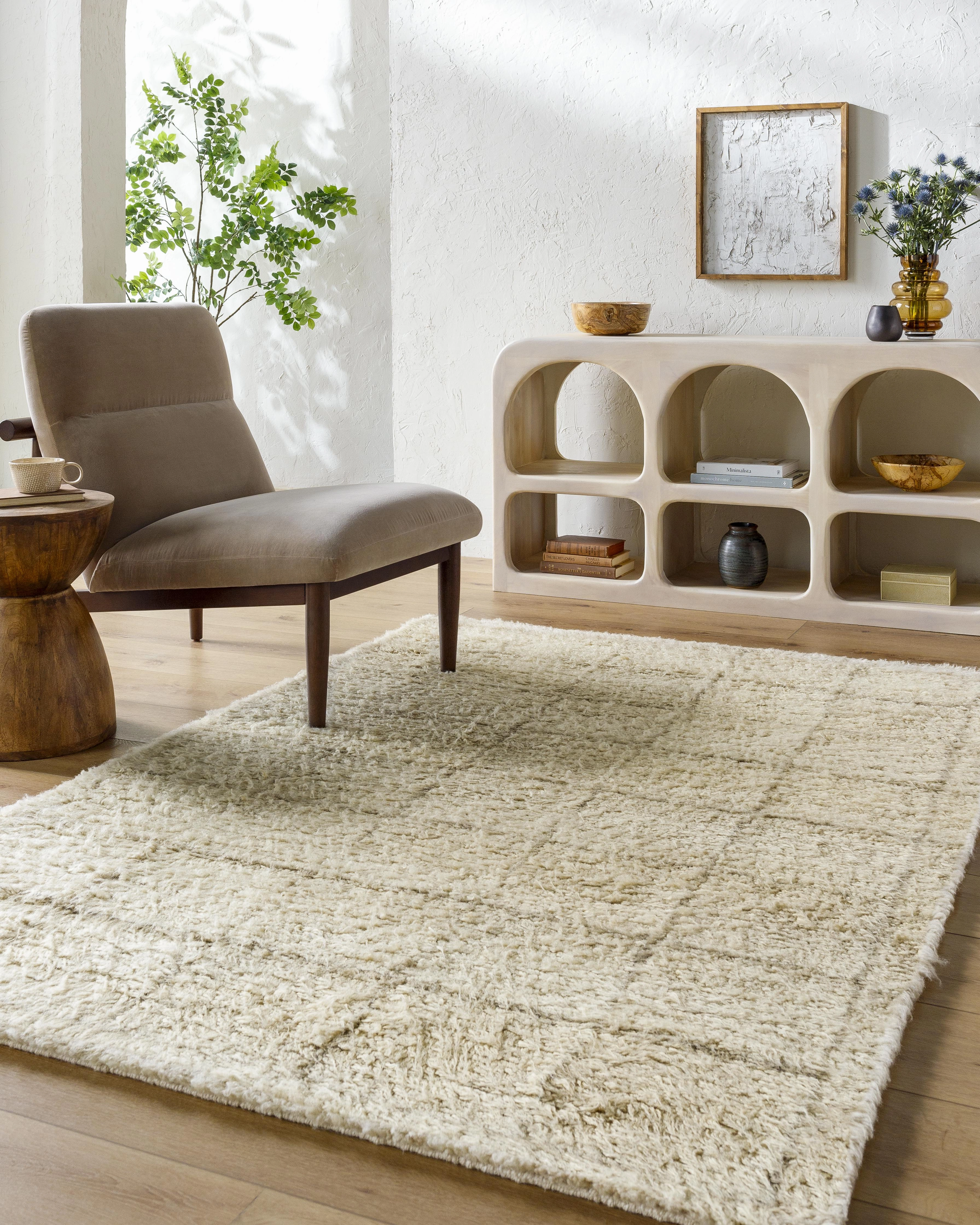 Minka Moroccan Style Hand-Tufted Wool Rug