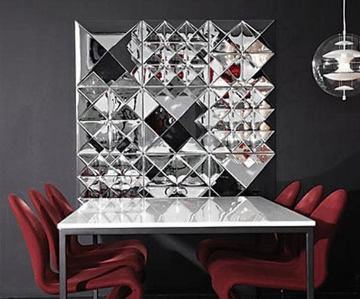 Mirror Sculptures - 9 Pyramids