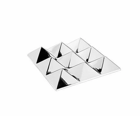 Mirror Sculptures - 9 Pyramids modern art object