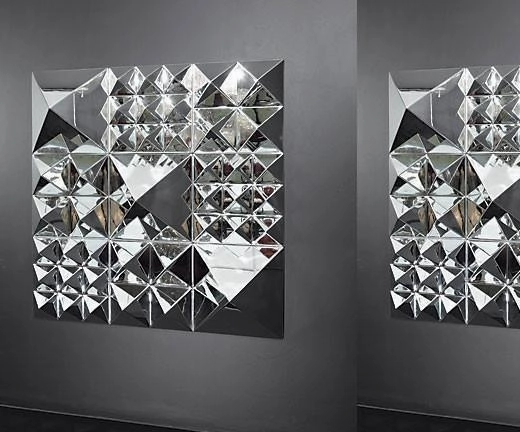 Mirror Sculptures - 9 Pyramids