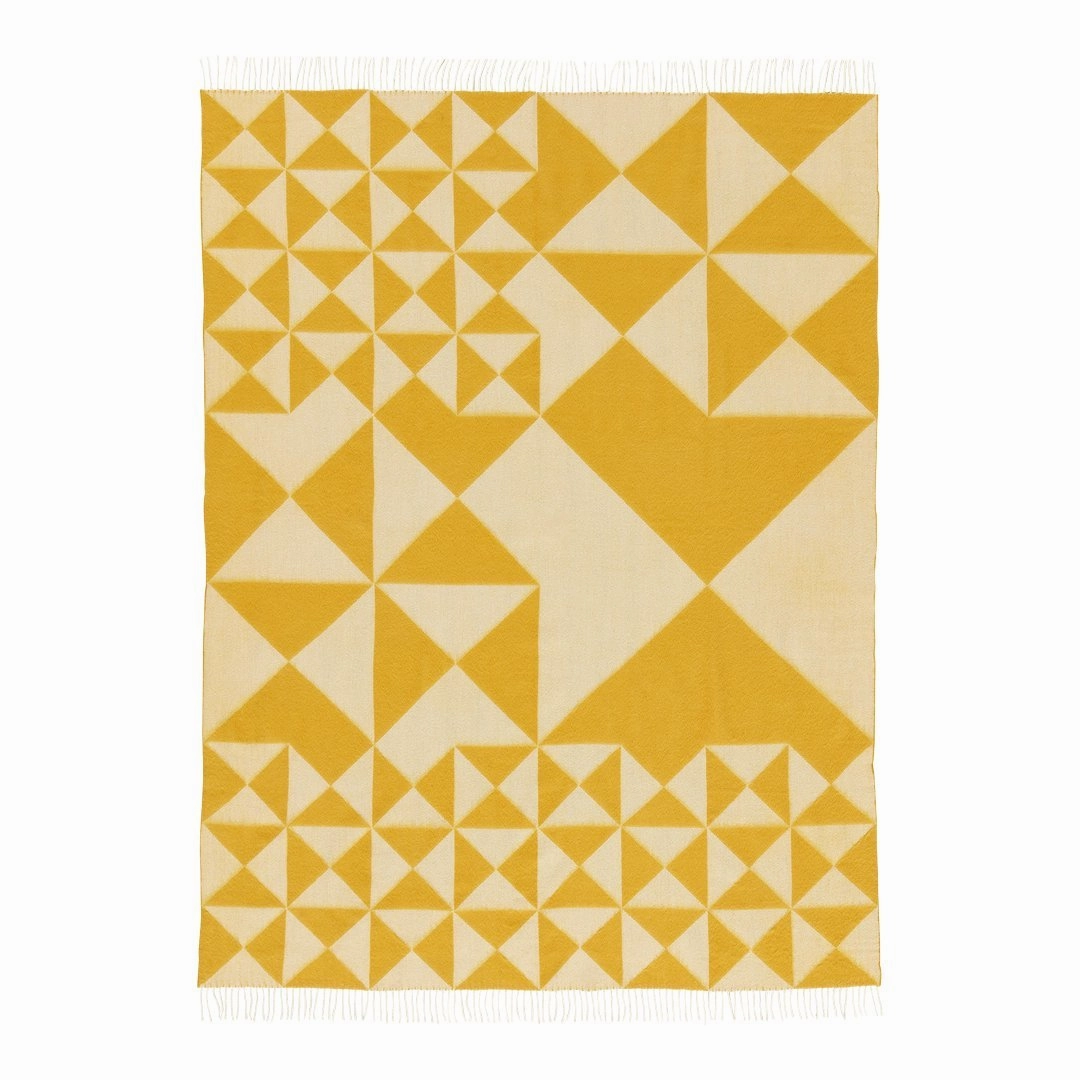 Mirror Throw Blanket modern art object