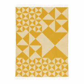Mirror Throw Blanket modern art object