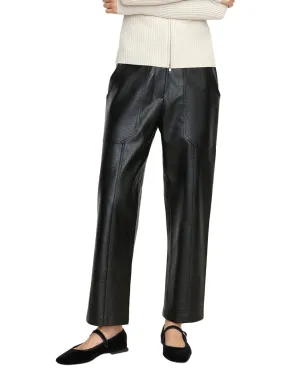 Modern Citizen Hudson Vegane Leder-Cropped-Hose