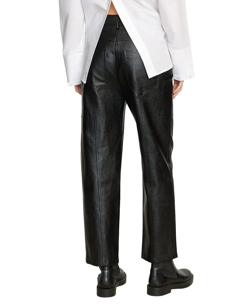 Modern Citizen Hudson Vegane Leder-Cropped-Hose