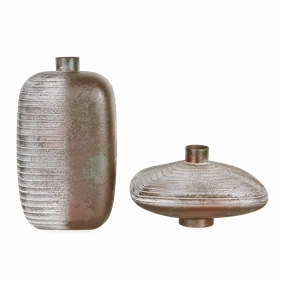 Molded Ceramic Vase elegant wall decor