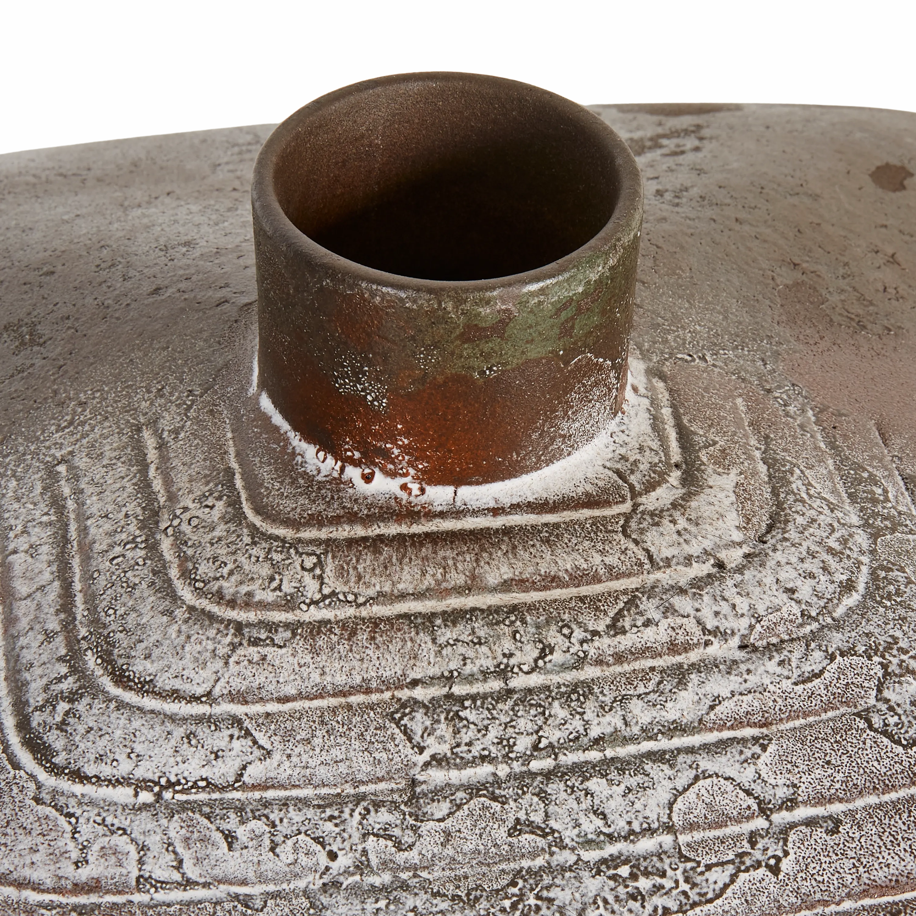 Molded Ceramic Vase