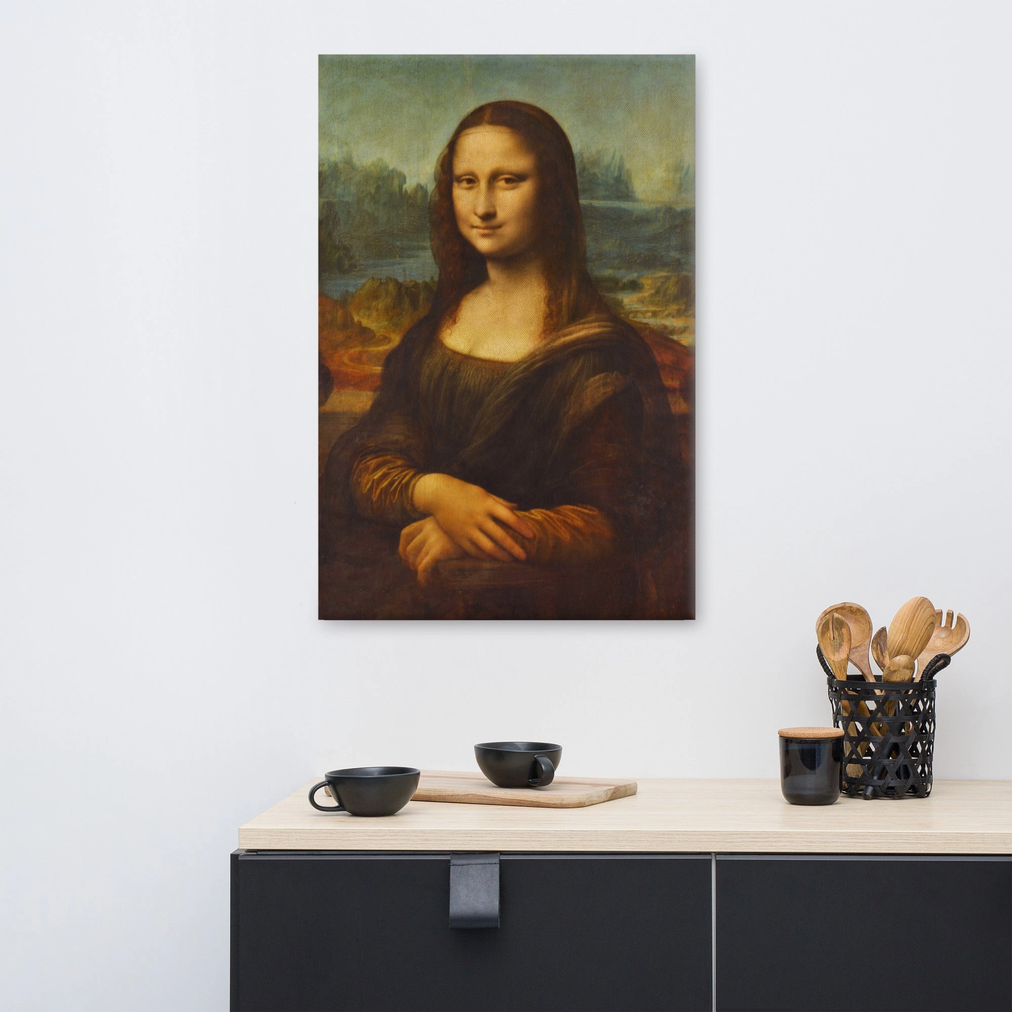 Mona Lisa, Leonardo da Vinci - Leinwand