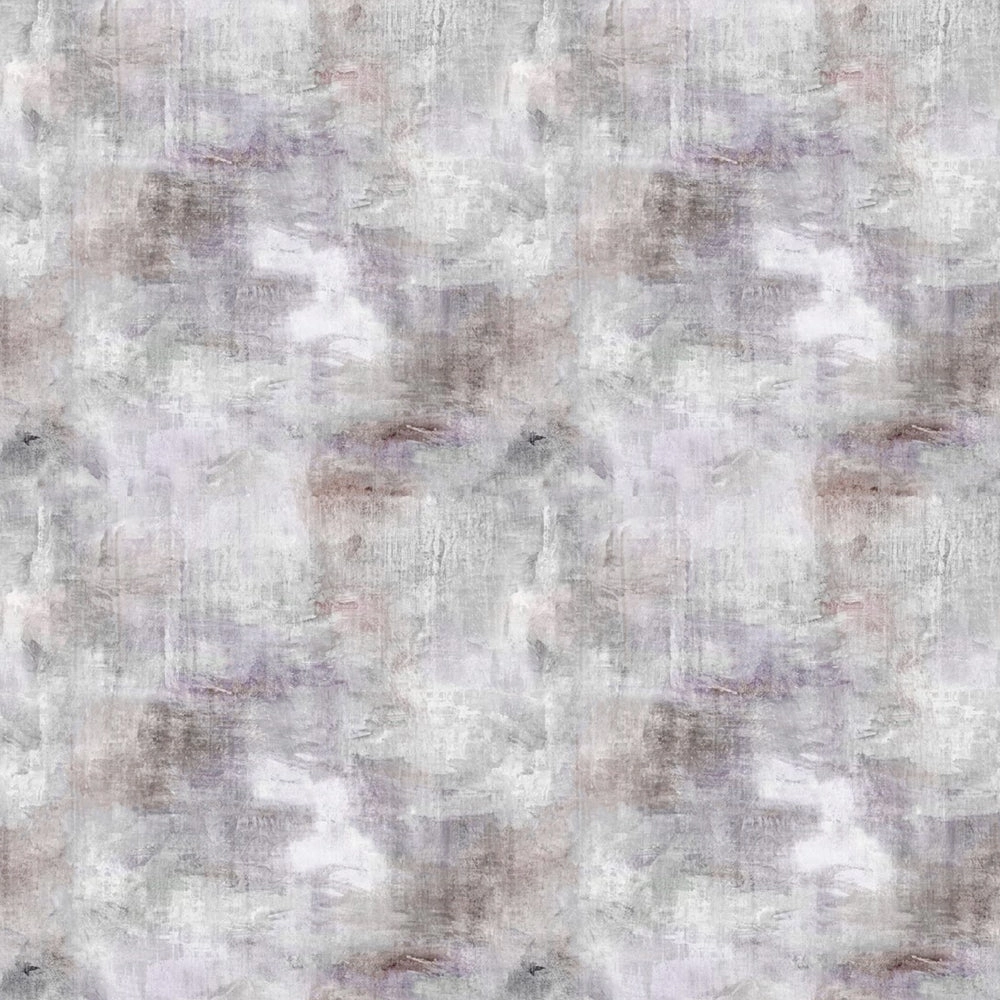 Monet Printed Satin Fabric (By The Metre) Onyx