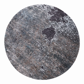 Moon Circle Rug modern art object