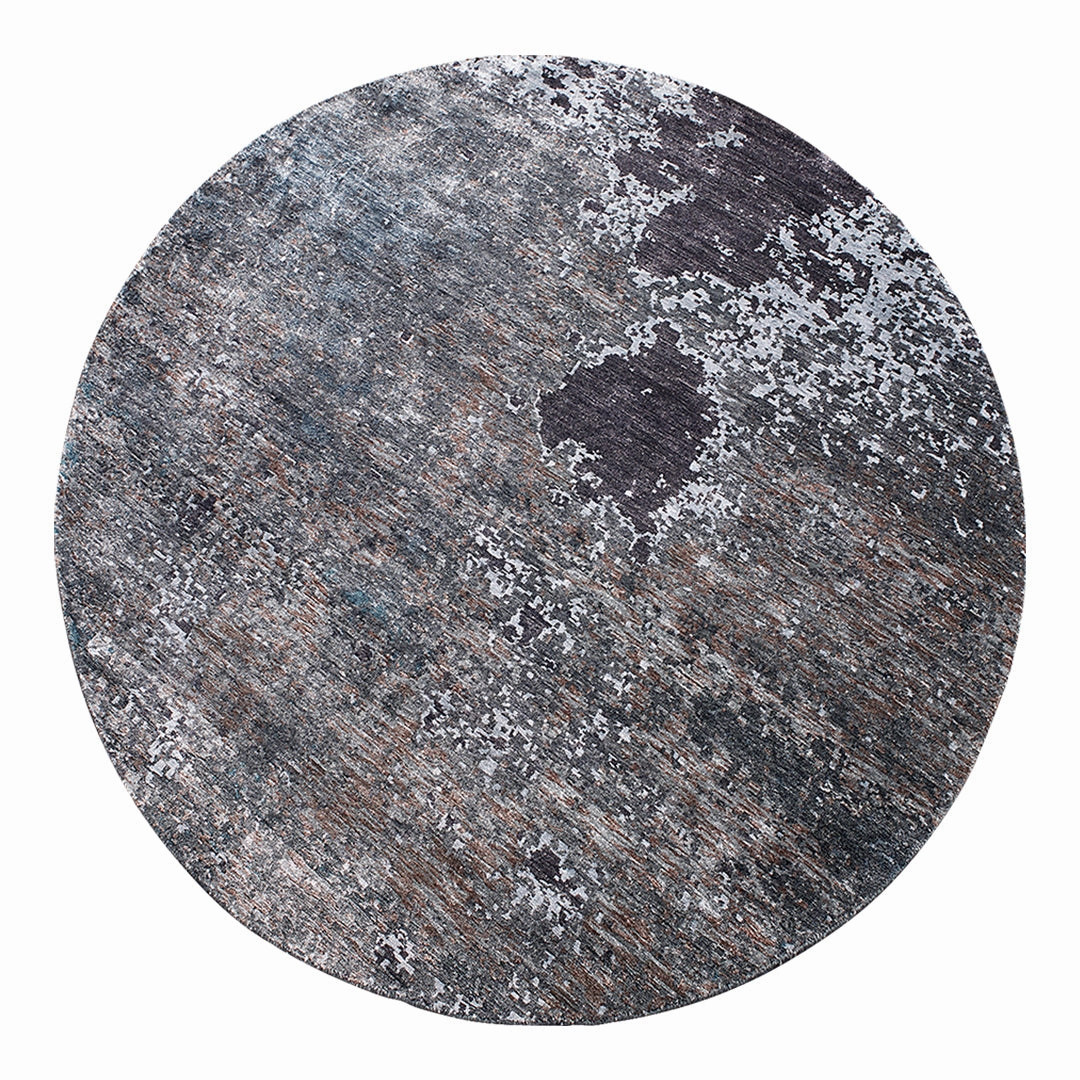 Moon Circle Rug modern art object