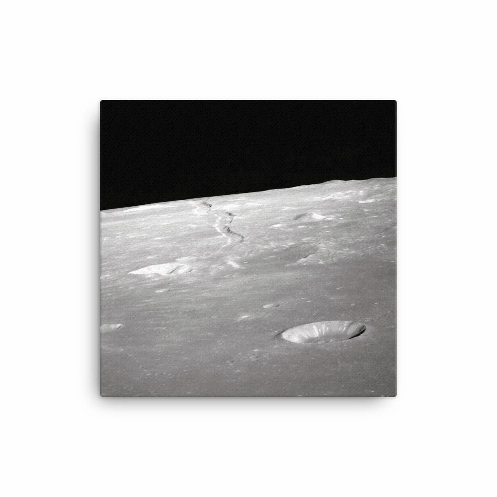 Moon Surface - Leinwand