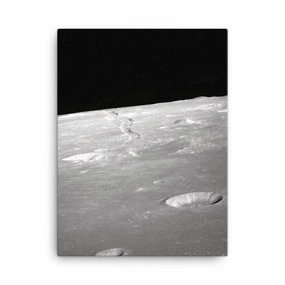 Moon Surface - Leinwand canvas mural art