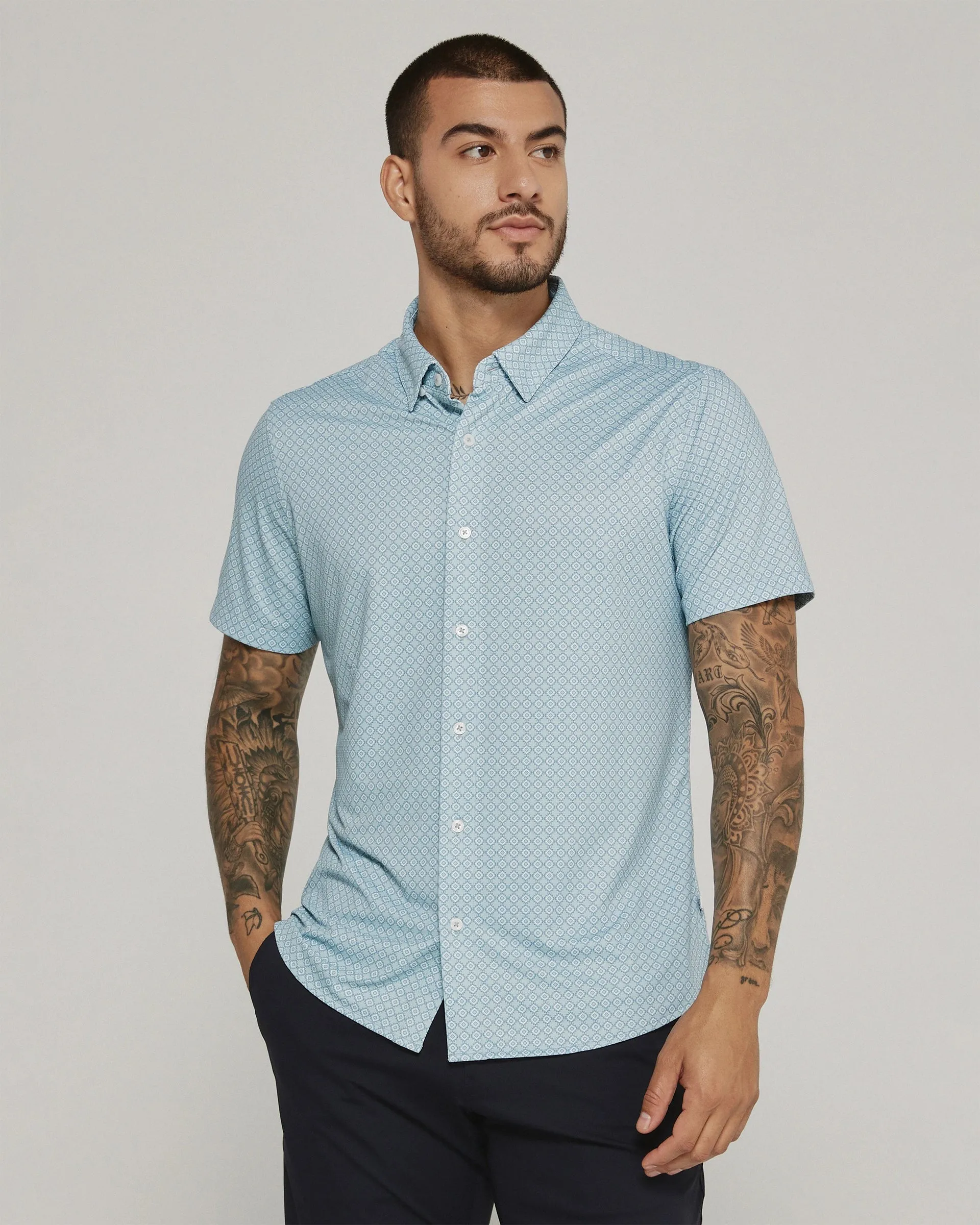 Morris S/S Hemd