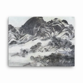 Mountain after Rain, Inwangjesaekdo - Leinwand canvas mural art