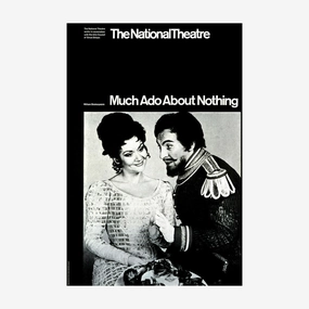 Much Ado About Nothing 1965 Print aesthetic poster wallpaper