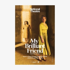 My Brilliant Friend 2019 Print aesthetic poster wallpaper