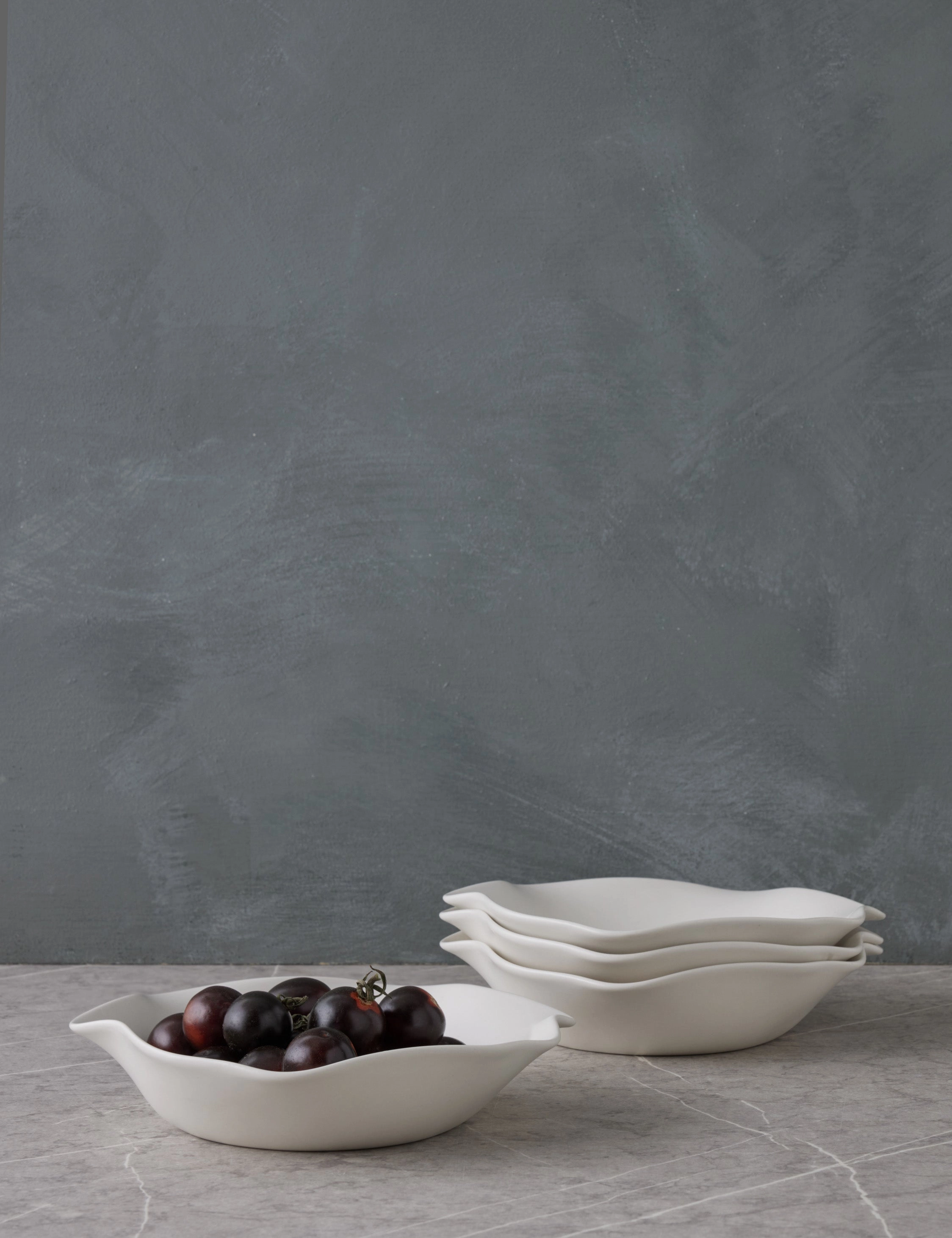 Nadia Satin-Matte Stoneware Dinnerware