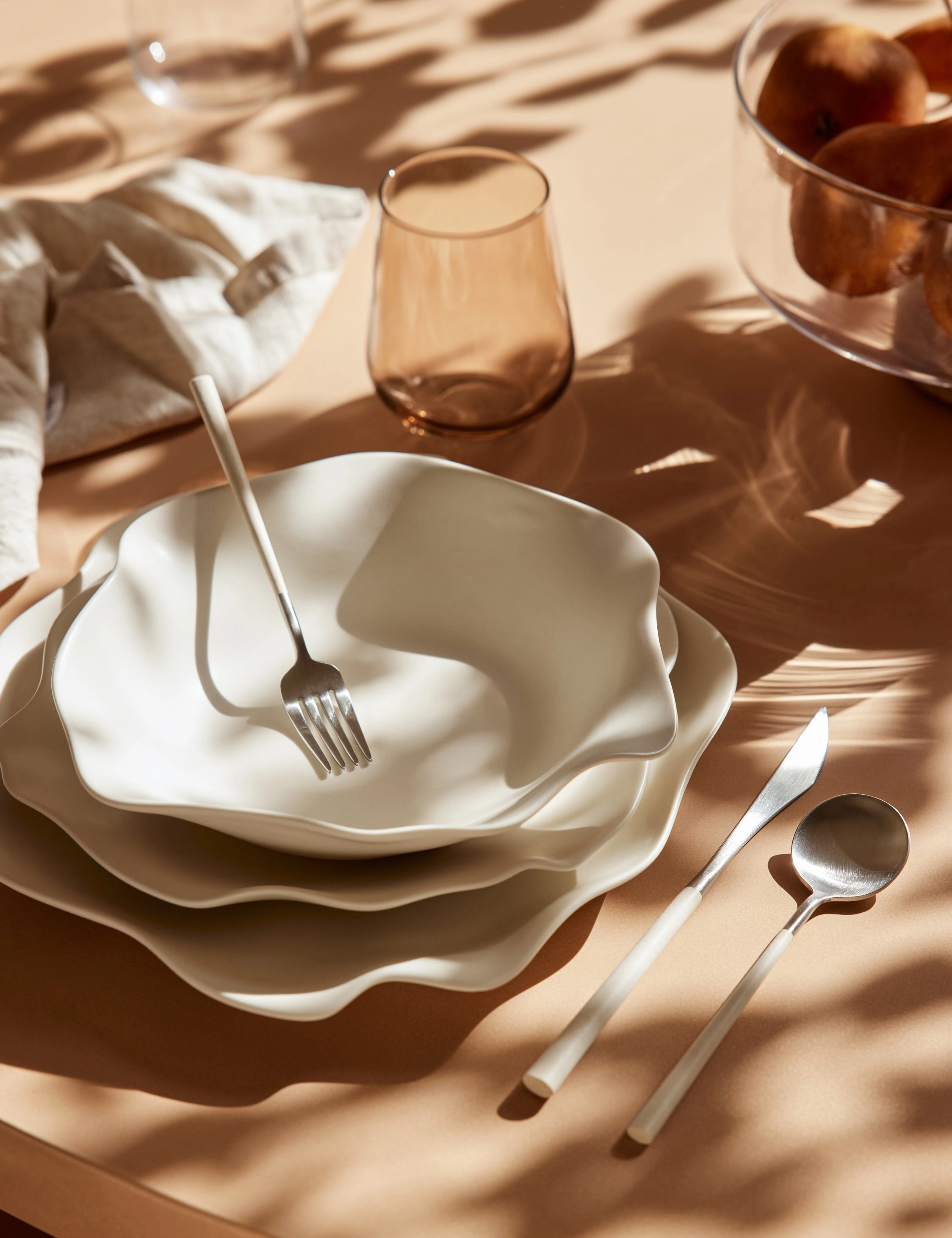 Nadia Satin-Matte Stoneware Dinnerware