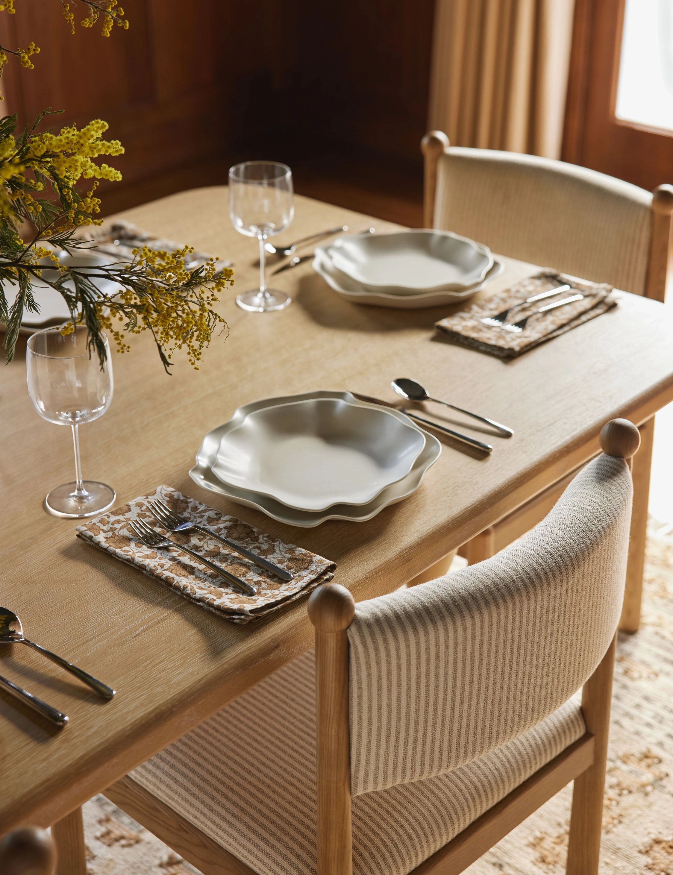 Nadia Satin-Matte Stoneware Dinnerware