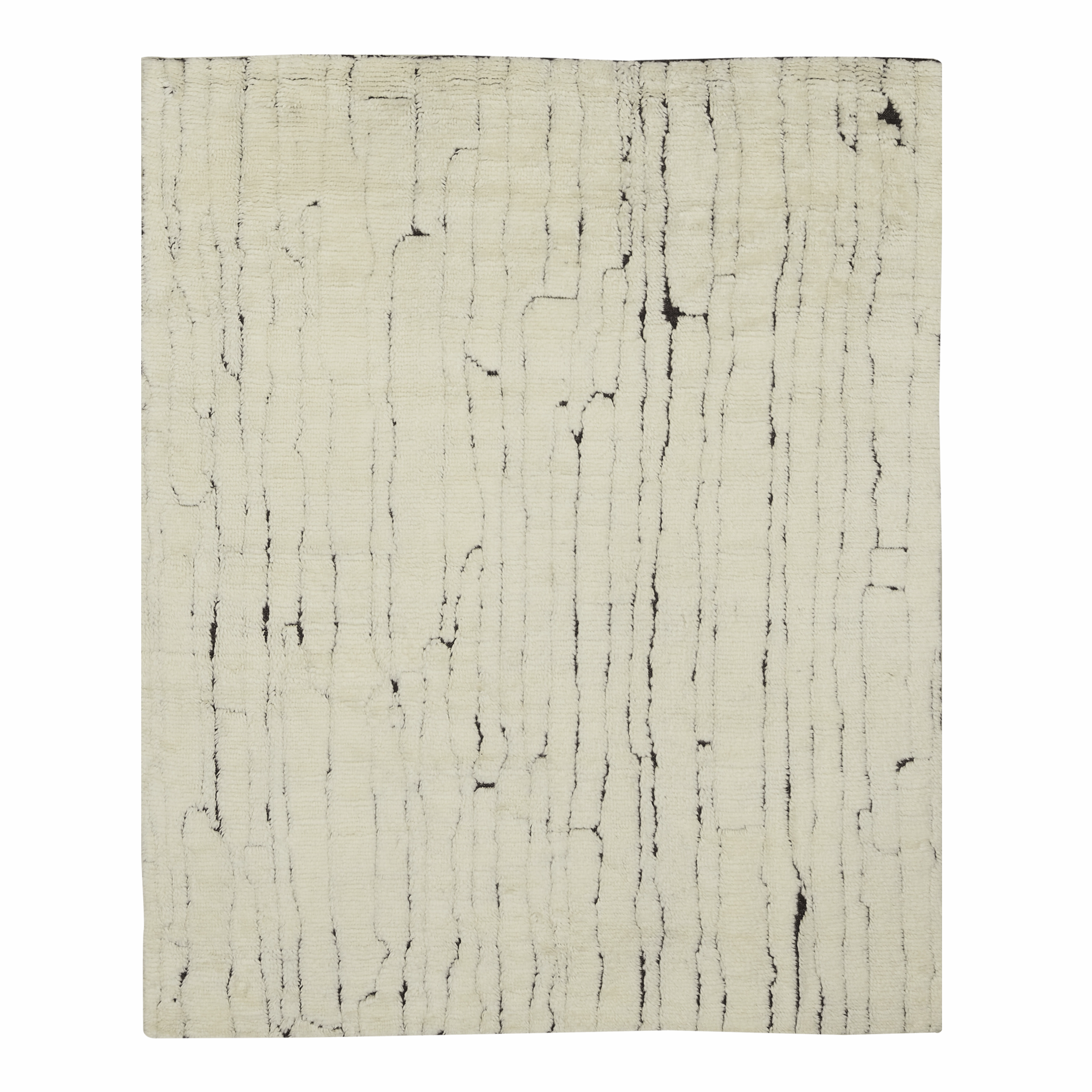 Nahla Ivory minimalist everyday rug