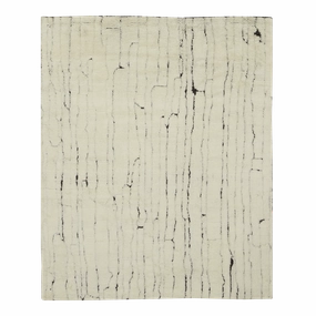 Nahla Ivory minimalist everyday rug