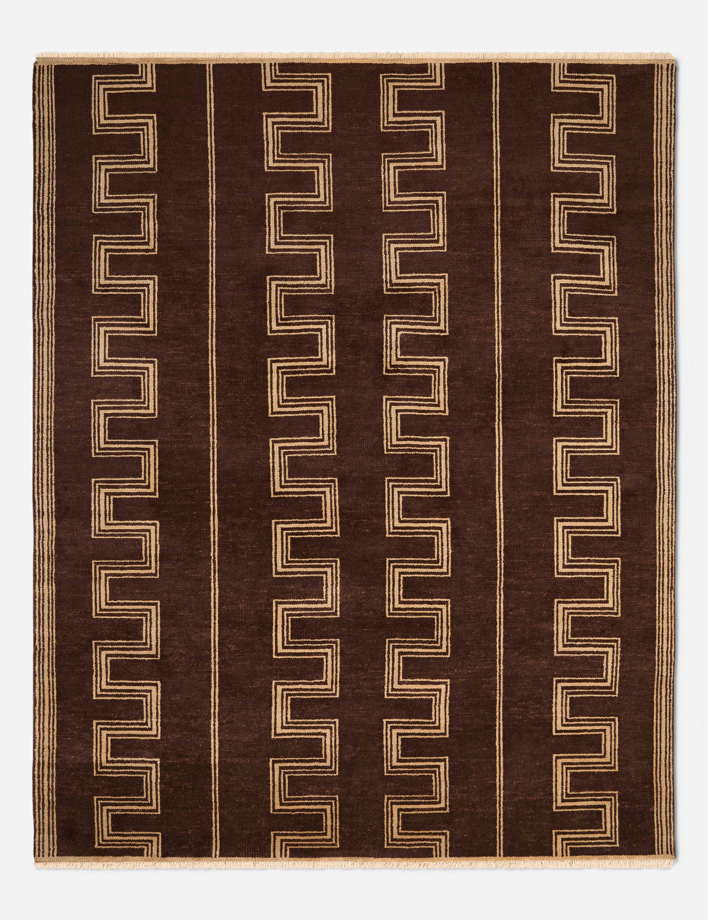 Naman Hand-Knotted Wool Rug trendy fashion rug