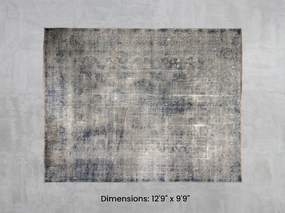 Namaste Rug -  Beige/Blue 12'9" x 9'9" modern fashion carpet
