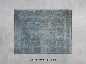 Namaste Rug -  Blue 12'7" x 9'5" modern fashion carpet