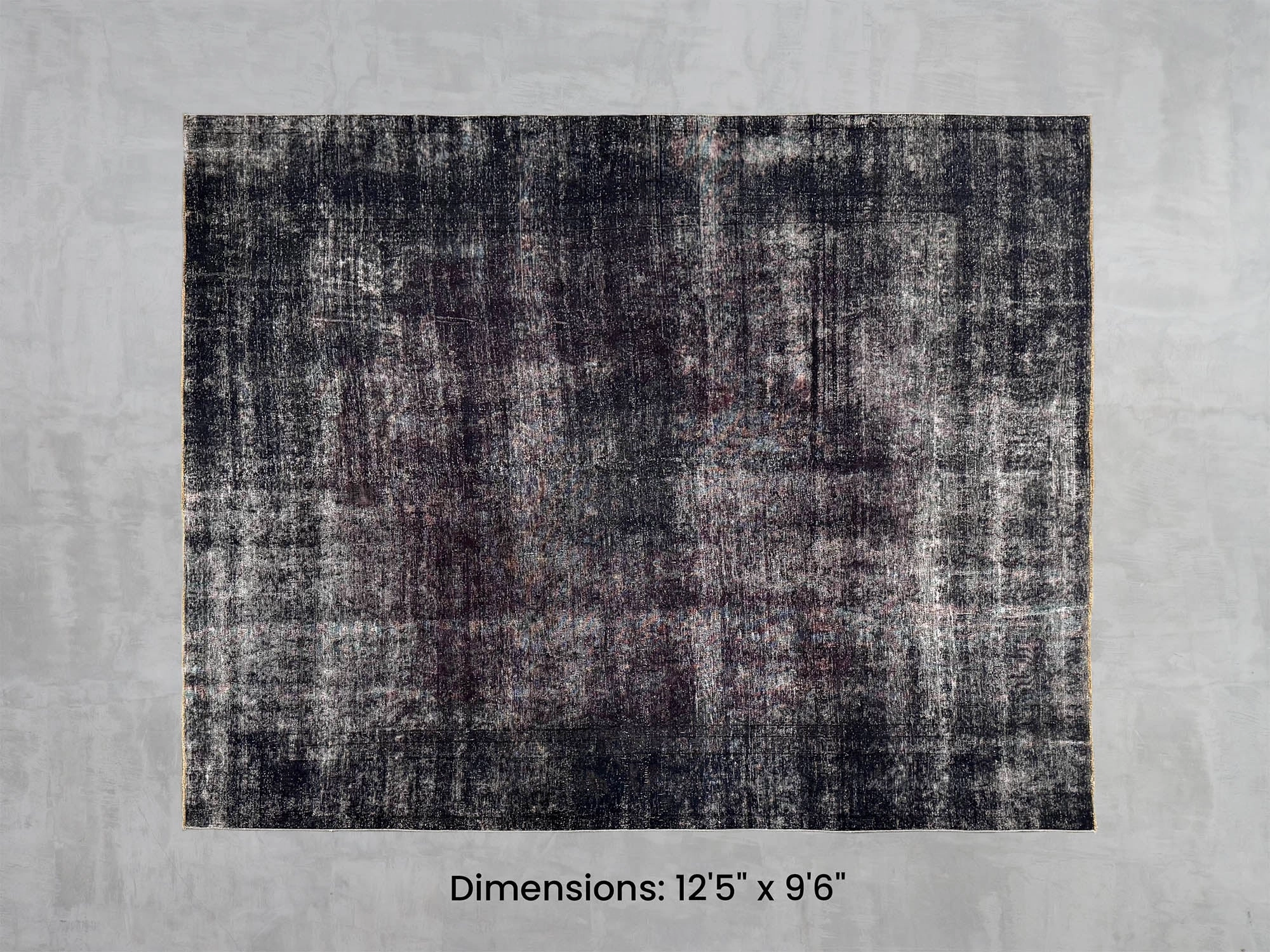Namaste Rug -  Deep Blue/Purple 12'5" x 9'6" modern fashion carpet
