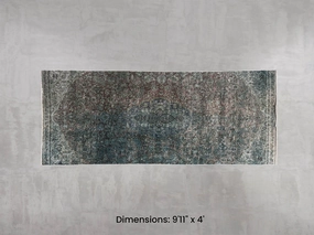 Namaste Rug -  Green 9'11" x 4' modern fashion carpet
