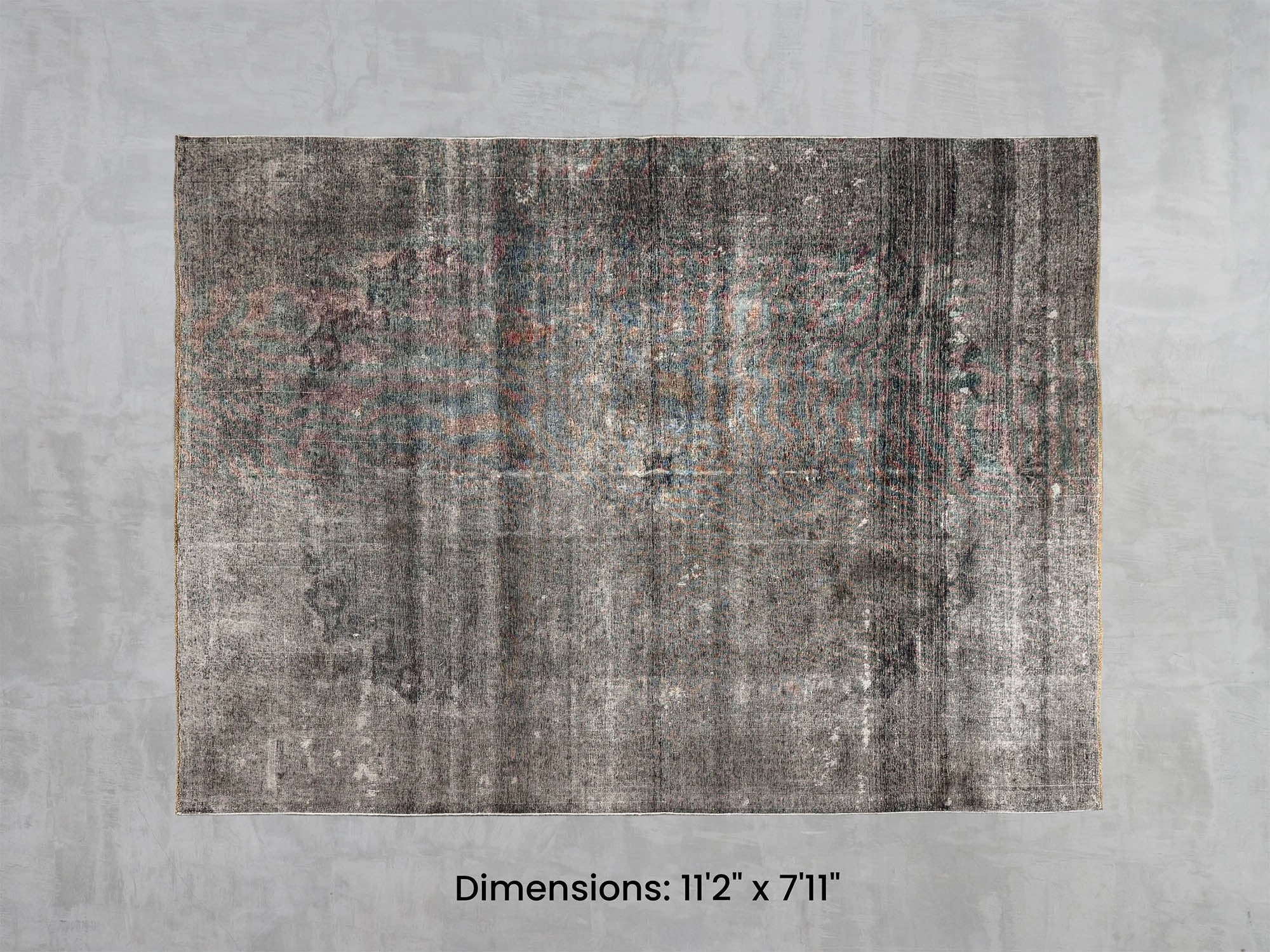 Namaste Rug -  Grey 11'2" x 7'11" modern fashion carpet