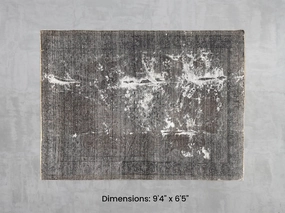 Namaste Rug -  Grey 9'4" x 6'5" modern fashion carpet