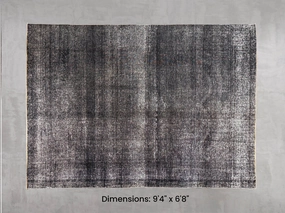 Namaste Rug -  Grey 9'4" x 6'8" modern fashion carpet